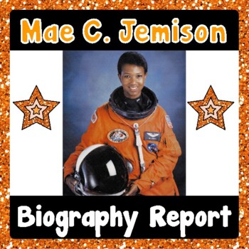 Preview of Mae C. Jemison - First African American Woman Astronaut in Space - Black History