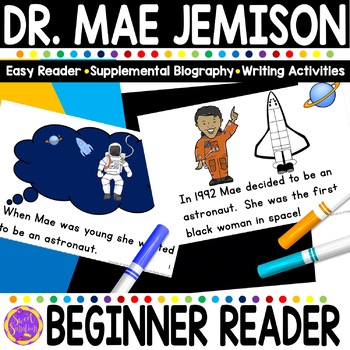 Preview of Mae Jemison Reading Passages Womens History Month Biography Reading