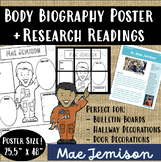 Mae Jemison Body Biography Research Poster + Reading Passa