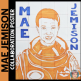 Mae Jemison Collaboration Poster NASA Astronaut Activity