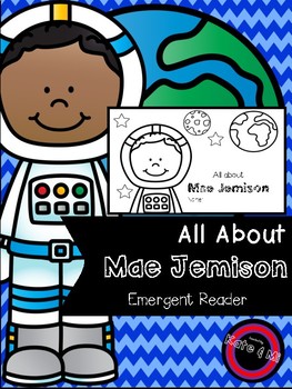 Preview of Mae Jemison {Emergent Reader}