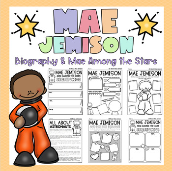 Preview of Mae Jemison & Mae Among the Stars (Women's History Month)