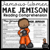 Mae Jemison Reading Comprehension Passage Famous Women Ast