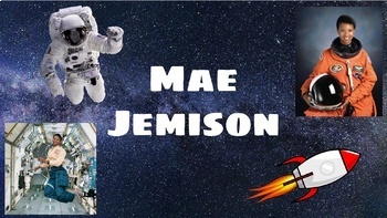 Preview of Mae Jemison Slides *WORKSHEETS NOT INCLUDED* - Black/Women's History Month