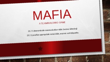 Preview of Mafia Teambuilding Game Guide