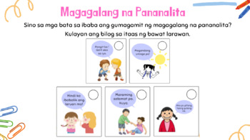 Preview of Magalang na Pananalita (Polite Expression)