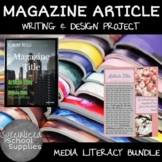Magazine Article Writing WITH COVER ART! and Analysis BUND