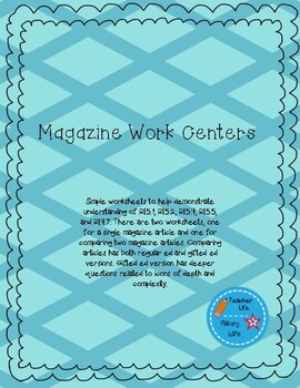 Preview of Magazine Center Work