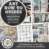 Magazine Collage How To Guide, Activity, Lesson, & Art Sub