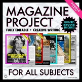Magazine Project: Creative Writing Templates | Main Idea S