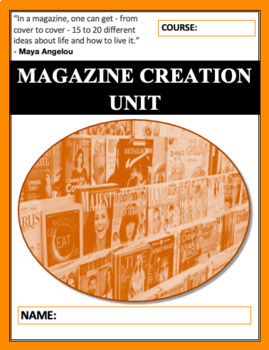 Preview of Magazines: Persuasive Writing & Media Mini Unit & Assignment