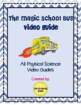 Preview of Magic School Bus Physical Science Video Guides