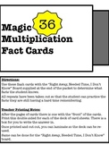 Magic 36 Multiplication Practice Set