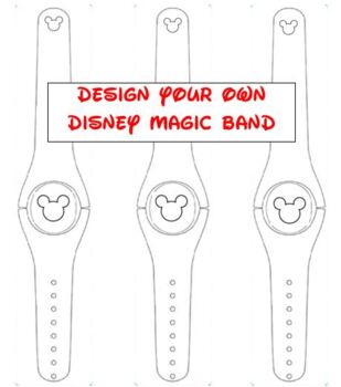 Preview of Disney Magic Band Template