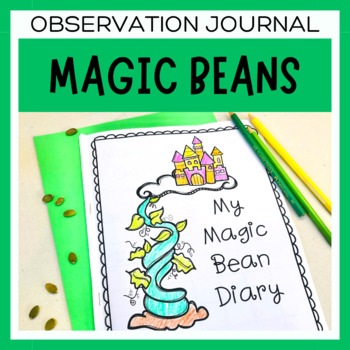 Preview of Magic Bean Diary | Procedure & Observation Journal | Jack and the Beanstalk