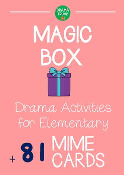 Preview of Pantomime Magic Box Mime Game: Drama Game for Pre-Kindergarten to Grade 2