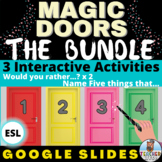 Magic Doors Interactive Game Bundle for Google Slides™ - E