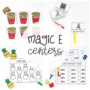 Preview of Magic E Centers