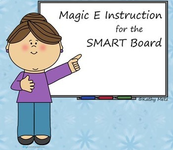 Preview of Magic E Instruction for the SMART Board