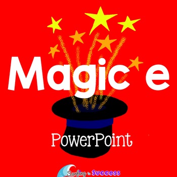 Preview of Magic E PowerPoint Long Vowel CVCe Words