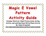 Magic E Vowel Pattern Activity Pack