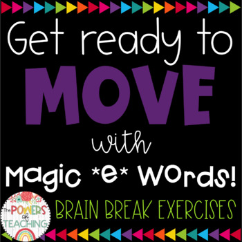 Preview of Magic *e* Exercises - {Brain Break FREEBIE!}