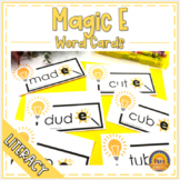 Magic E word flashcards
