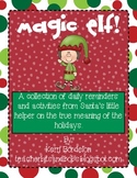 Magic Elf Activity and Writing Pack