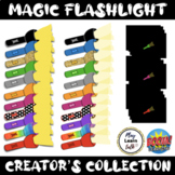 Magic Flashlight Clipart Collection for Boom Card creators