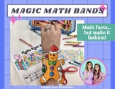 Magic Math Bands | Holiday Math Fact Bracelets | December 