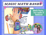 Magic Math Bands | School Supply Style Math Fact Bracelets
