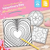 Magic Mindfulness Hearts Template - Cutting Colouring Acti