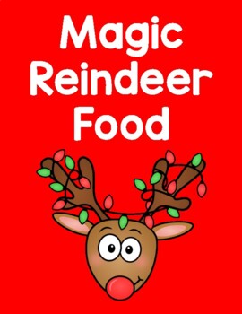 Magic Reindeer Food {fun Christmas activity} by Little Kinders at Work