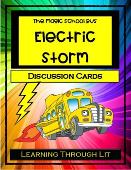 Preview of Magic School Bus ELECTRIC STORM - Discussion Cards  (Answers Included)