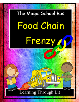 Preview of Magic School Bus FOOD CHAIN FRENZY - Discussion Cards PRINTABLE & SHAREABLE
