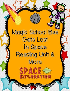 Preview of Magic School Bus Gets Lost in the Solar System Reading, LA, and Science Unit