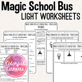 Magic School Bus Gets a Bright Idea | Light Worksheet Video Guide