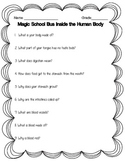 Magic School Bus Inside the Human Body Worksheet Science 3.L.1.1
