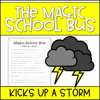 Preview of The Magic School Bus Kicks Up a Storm