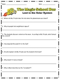 Magic School Bus: Lost in the Solar System Comprehension Q