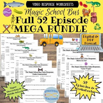 Preview of Magic School Bus: MEGA BUNDLE- All 52 Episodes