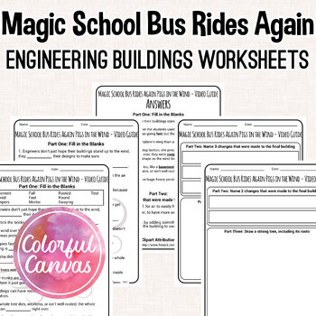 Preview of Magic School Bus Rides Again Pigs in the Wind | Engineering Video Guide