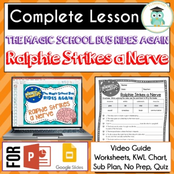 Preview of Magic School Bus Rides Again RALPHIE STRIKES A NERVE Video Guide NERVOUS SYSTEM