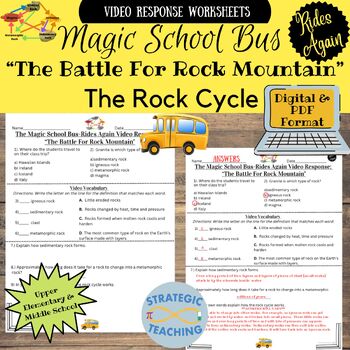 Preview of Magic School Bus-Rides Again:"The Battle For Rock Mountain"-The Rock Cycle