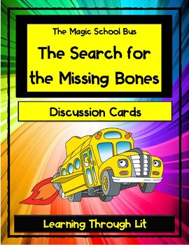 Preview of Magic School Bus SEARCH FOR THE MISSING BONES Discussion Cards *Answers Included