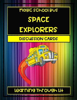 Preview of Magic School Bus SPACE EXPLORERS Discussion Cards (Answer Key Included)