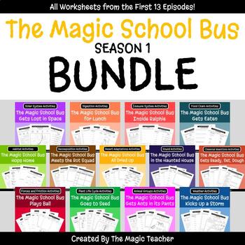 Preview of Magic School Bus Season 1 Bundle