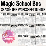 Magic School Bus Season 1 Bundle | Worksheet Video Guides