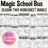 Magic School Bus Season 2 Bundle | Worksheet Video Guides