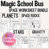 Magic School Bus Space Bundle | Worksheet Video Guides
